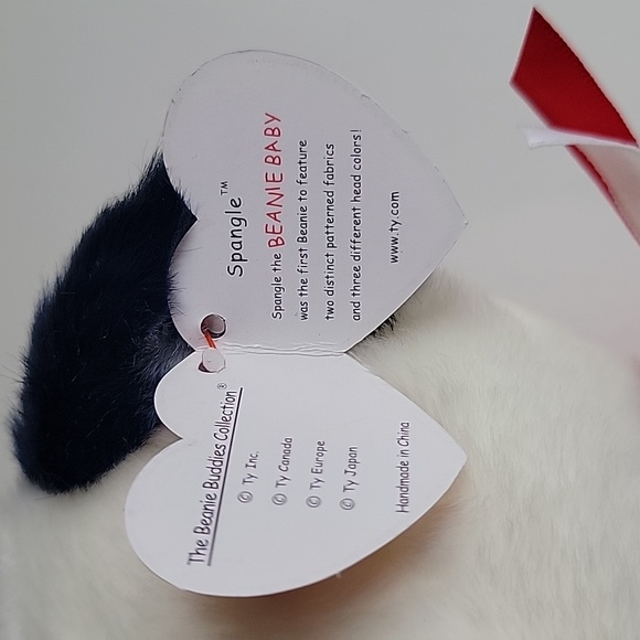 Ty Beanie Buddy Spangle(America Flag Bear), 1999 - Picture 5 of 8